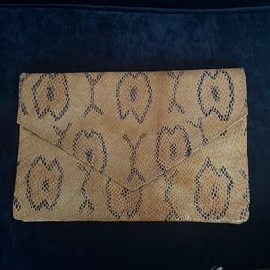 Genuine Leather Clutch